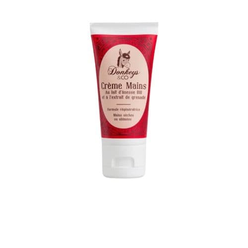 Crème Mains Au Lait D'ânesse Et À L'extrait De Grenade, Donkeys & Co, 50 ml*