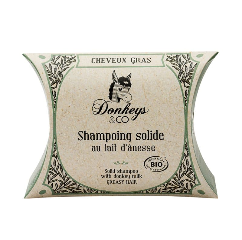 Shampoing Solide Pour Cheveux Secs, Donkeys & Co, 75 g*