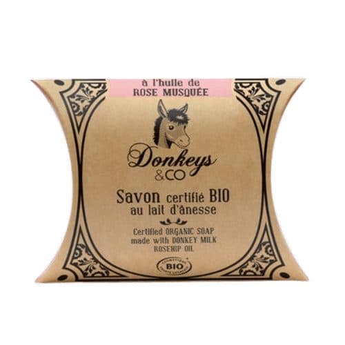 Savon Au Lait D'ânesse À L'huile De Rose Musquée, Donkeys & Co, 100 g*
