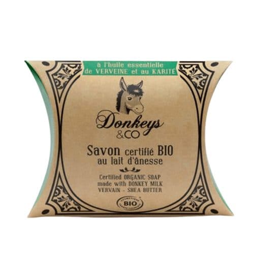 Savon Au Lait D'ânesse À L'huile Essentielle De Verveine Et Au Karité, Donkeys & Co, 100 g*