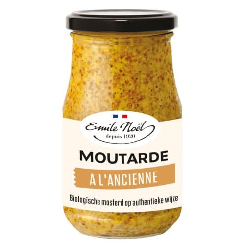 Moutarde à l'Ancienne bio, Emile Noël, 200 g*