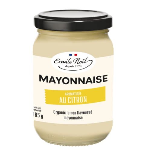 Mayonnaise Aromatisée au citron bio, Emile Noël, 185 g*