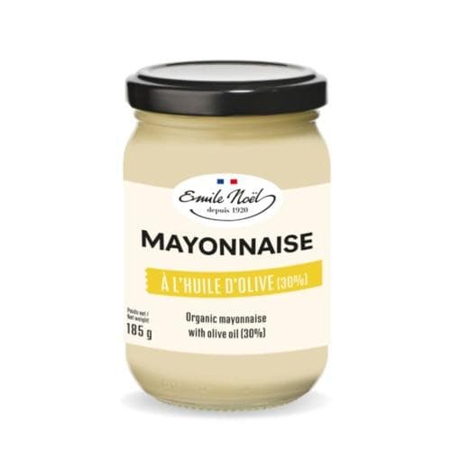 Mayonnaise Nature À L'huile D'olive BIO, Emile Noël, 185 g*