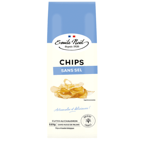 Chips Sans Sel BIO, Emile Noël, 115 g*