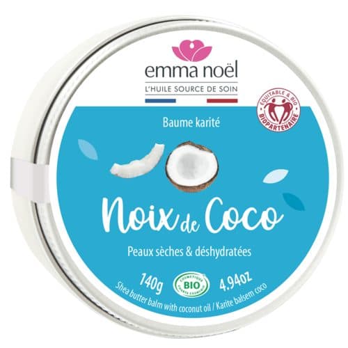 Baume Karité Coco BIO Equitable, Emma Noël, 140 g*