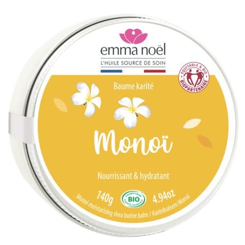 Baume Karité Monoï BIO, Emma Noël, 140 g*
