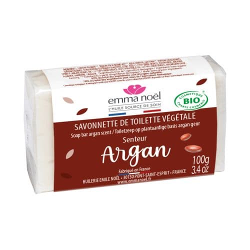 Savonnette À L'huile D'argan BIO, Emma Noël, 100 g*