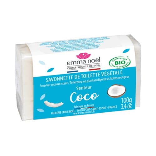 Savonnette Coco BIO, Emma Noël, 100 g*