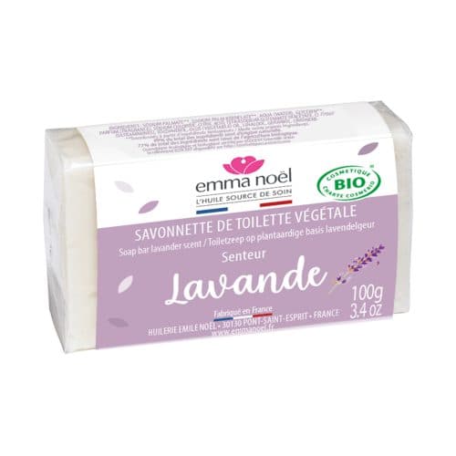 Savonnette Lavande BIO, Emma Noël, 100 g*