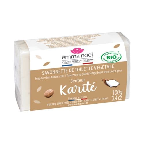 Savonnette Karité BIO, Emma Noël, 100 g*