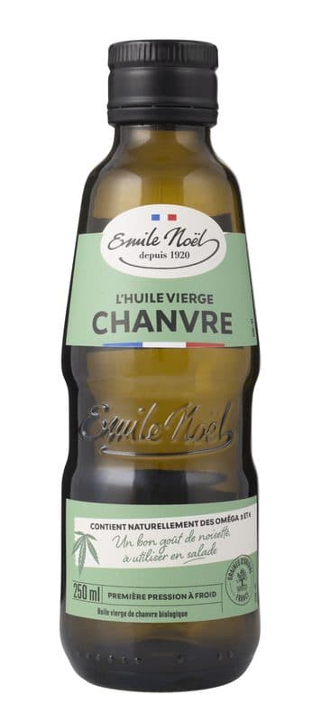 Huile Vierge De Chanvre BIO France, Emile Noël, 0.25l