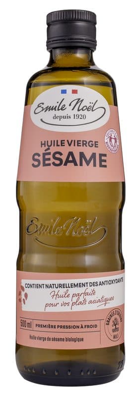 Huile Vierge De Sésame BIO Equitable, Emile Noël, 0.5l