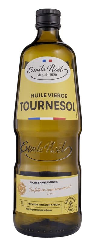 Huile Vierge Tournesol BIO France, Emile Noël, 1l