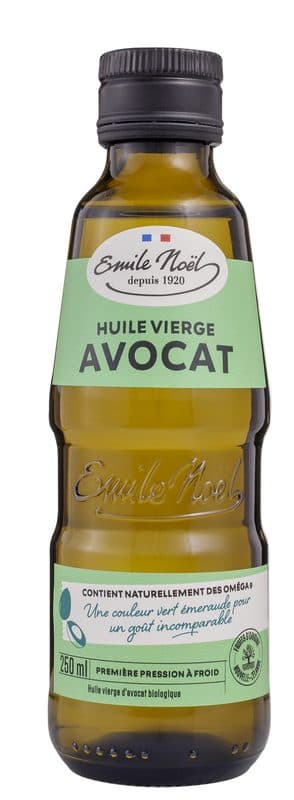 Huile Vierge D'avocat BIO Equitable, Emile Noël, 0.25l