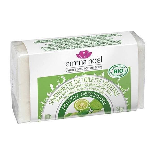 Savonnette bergamote bio, Emma Noël, 100 g*