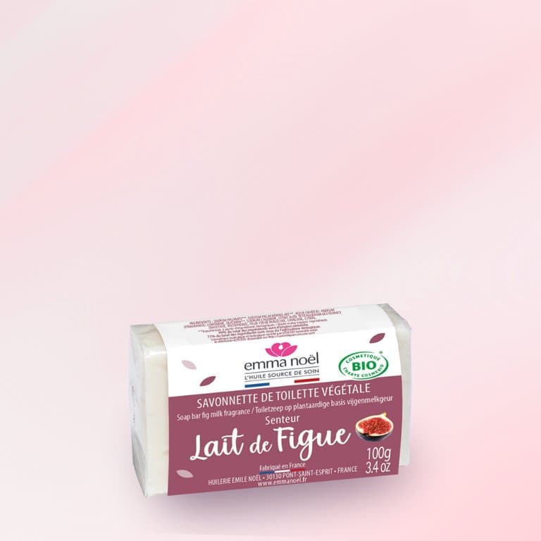 Savonnette lait de figue bio, Emma Noël, 100 g*
