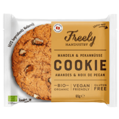 Cookie Aux Amandes & Noix De Pécan, Freely, 65 g
