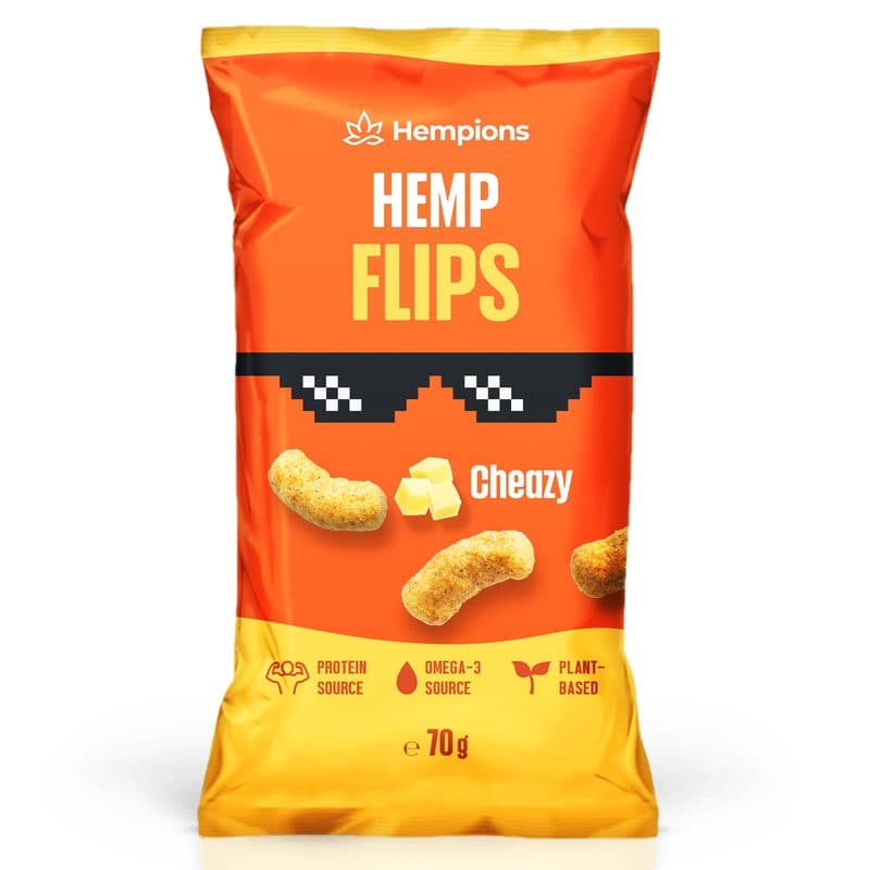 Flips Au Chanvre Cheazy BIO, Hempions, 70 g*