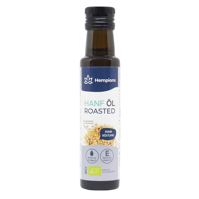 Huile De Chanvre Grillée BIO, Hempions, 100 ml*