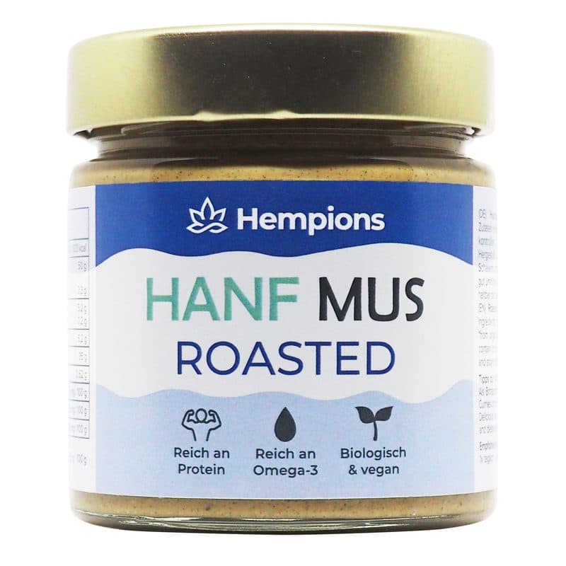 Purée De Chanvre Grillée BIO, Hempions, 200 g*
