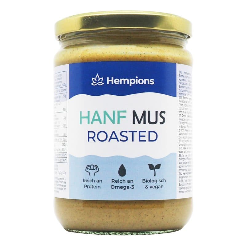 Purée De Chanvre Grillée BIO, Hempions, 500 g*