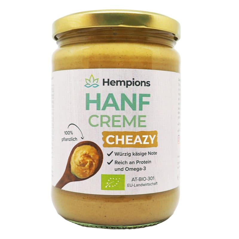 Crème De Chanvre Cheazy BIO, Hempions, 500 g*