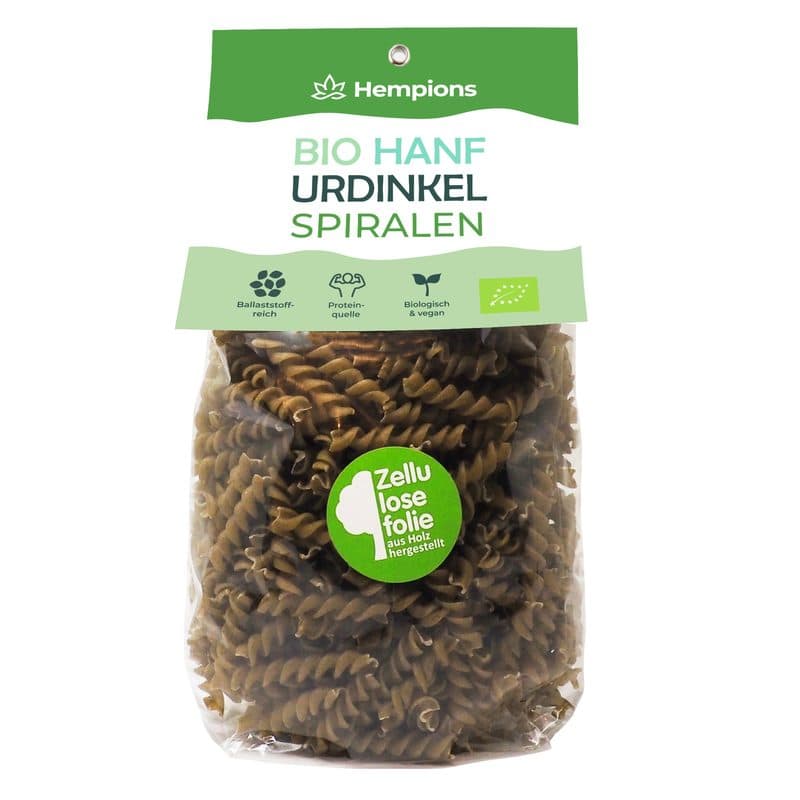 Spirales Épeautre Au Chanvre BIO, Hempions, 350 g*