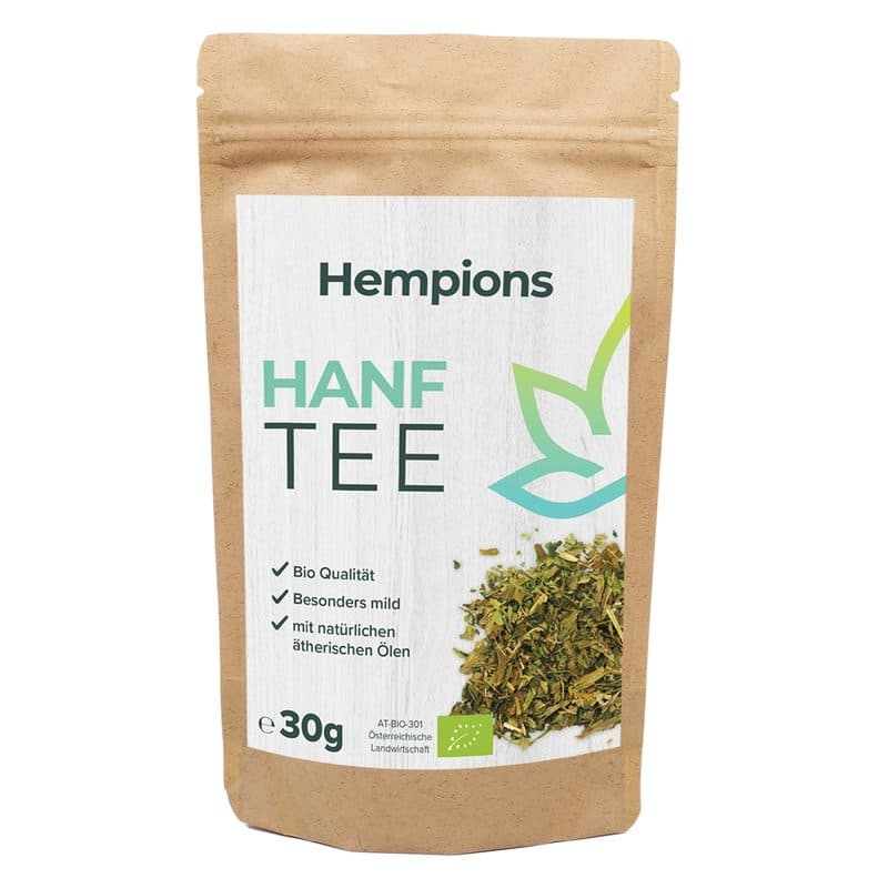 Thé Au Chanvre BIO, Hempions, 30 g*