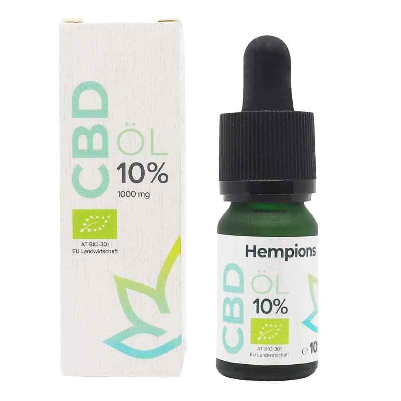 Huile De Cbd 10%, Hempions, 10 ml*