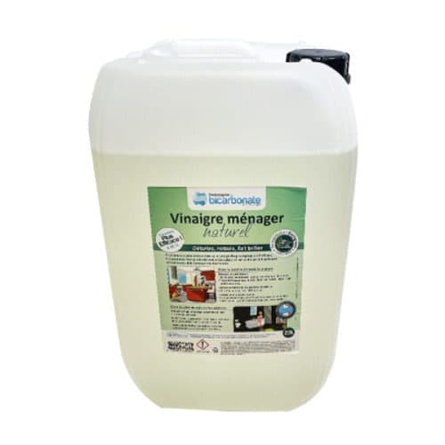 Vinaigre Ménager Naturel Concentré À 14 ° Neutre, Compagnie Du Bicarbonate, 20l