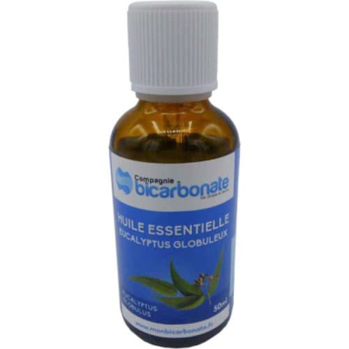 Huile Essentielle Eucalyptus Globulus BIO, Compagnie Du Bicarbonate, 50 ml