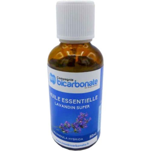 Huile Essentielle Lavandin Super BIO, Compagnie Du Bicarbonate, 50 ml