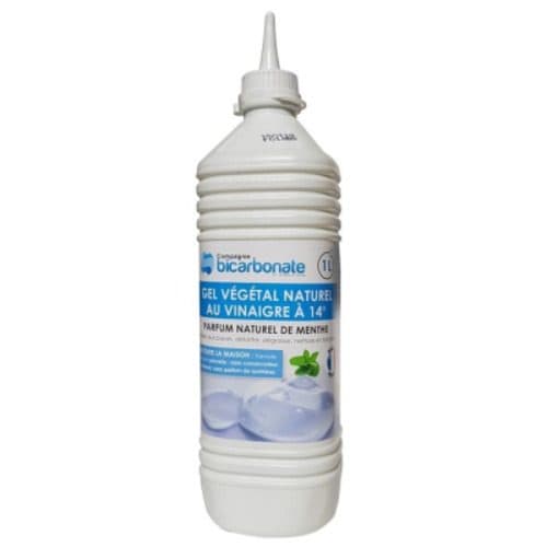 Gel Végétal Au Vinaigre 14 ° Menthe, Compagnie Du Bicarbonate, 1l