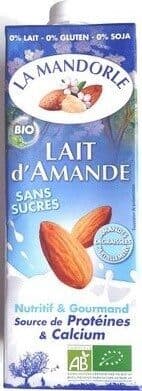 Lait D'amande Sans Sucre, La Mandorle, 1l*