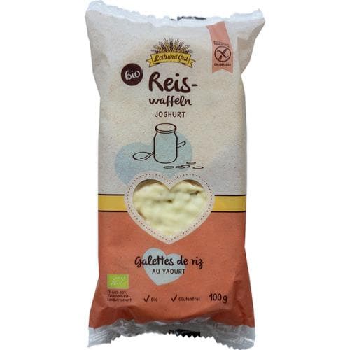 Galettes De Riz Avec Enrobage De Yogourt BIO, Leib Und Gut, 100 g*