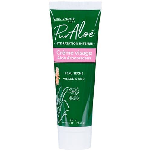 Crème Visage , Pur'aloé, 50 ml*