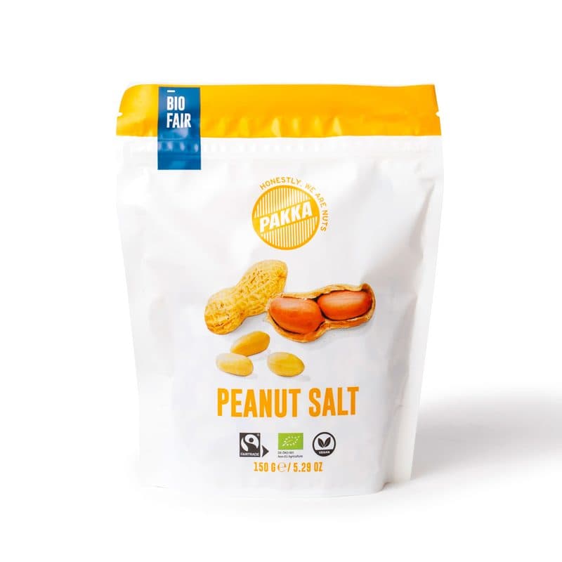 Cacahuètes Grillées Au Sel, Pakka, 35 g