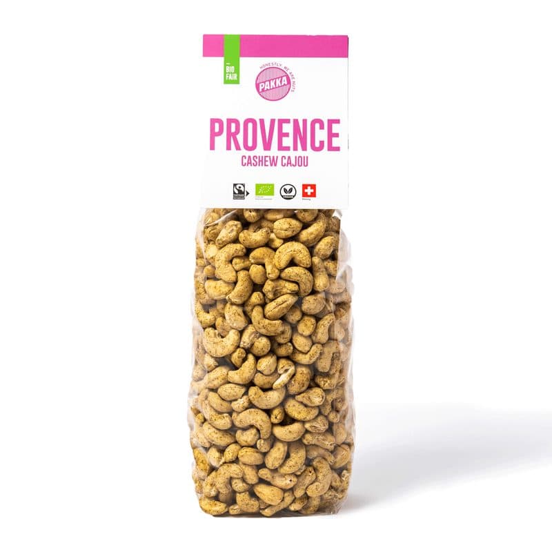 Noix De Cajou Grillées À La Provençale, Pakka, 100 g