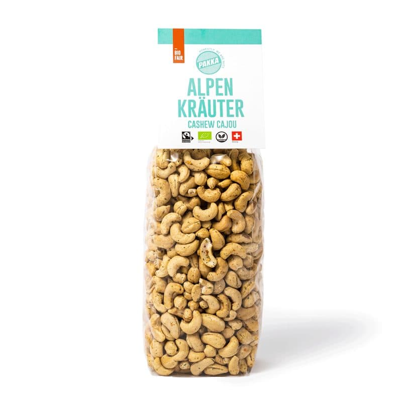 Noix De Cajou Grillées Aux Herbes Alpines, Pakka, 1 kg