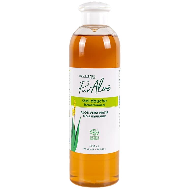 Gel douche familial 20%, Pur'Aloé, 500 ml*