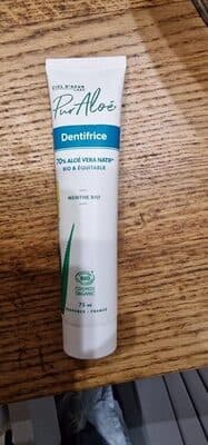 Dentifrice 70% Aloe Et Équitable, Pur'aloé, 75 ml*
