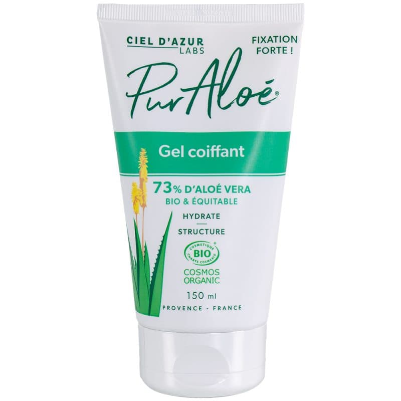 Gel Coiffant 73% Aloe Vera Et Équitable, Pur'aloé, 150 ml*