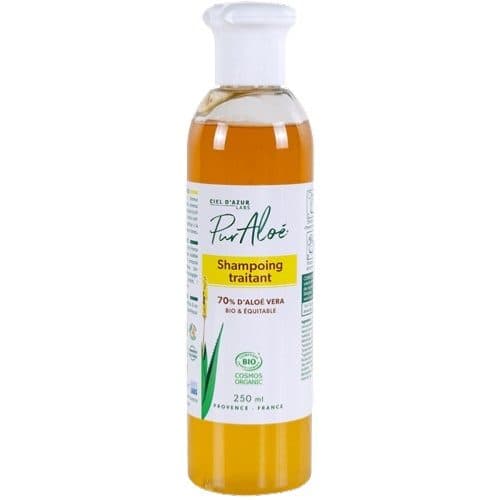 Shampooing Traitant À L'aloe Vera (70%) Équitable, Pur'aloé, 250 ml*