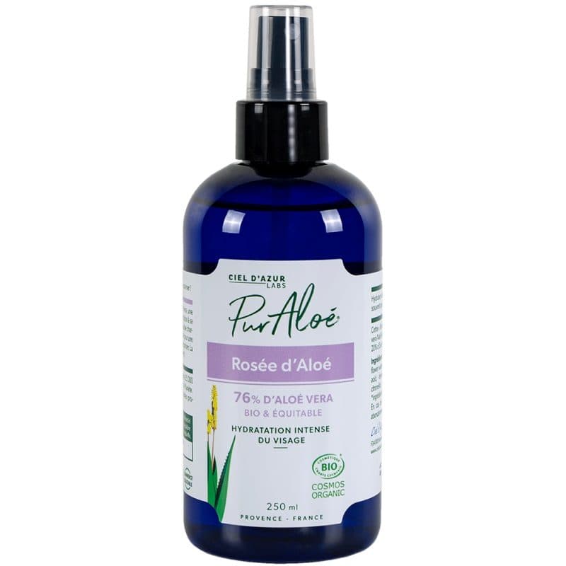 Rosée D'aloé À L'aloe Vera (76%) Équitable, Pur'aloé, 250 ml*