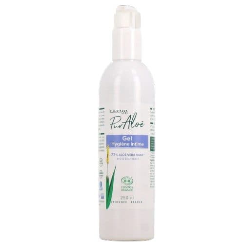 Gel Hygiène Intime À L'aloe Vera (77%) Équitable, Pur'aloé, 250 ml*