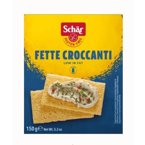 Pain croustillant sans gluten, Schär, 150 g