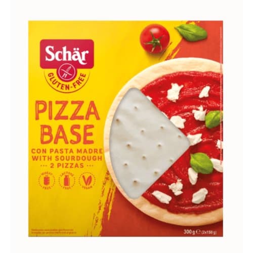 Fonds pour pizza sans gluten, Schär, 2×150 g