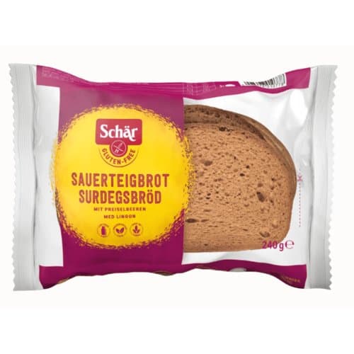 Pain au levain surdegsbröd sans gluten, Schär, 240 g