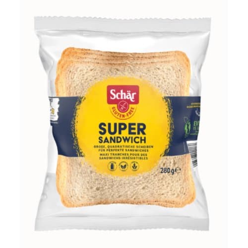 Super sandwich sans gluten, Schär, 280 g