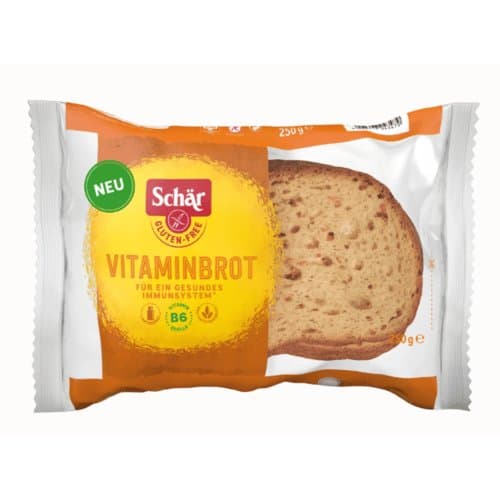Pain vitaminé sans gluten, Schär, 250 g